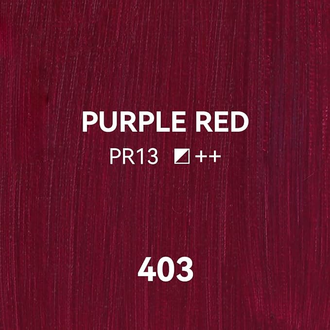 PHOENIX Purple Red Oil Paint - Studio Oil Paint Single Large Tube - 170ml / 5.75 Fl oz. Purple Red 403