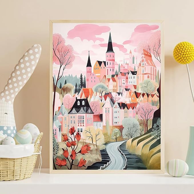 ijbnhd House Diamond Art Kits for Adults, 12x16inch