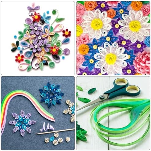 PATIKIL 240pcs Quilling Strips Paper 1/8"(3mm) 21"(54cm) Origami Paper Quilling Strip for Art DIY Hand Craft Christmas, Pink