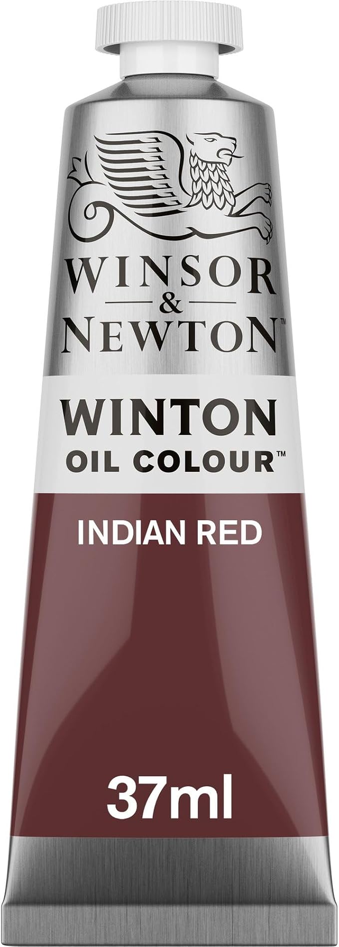 Winsor & Newton Winton Oil Color, 37ml Tube, Indian Red | High-quality pigments, Durable, Lightfast, Permanent, Uniform Consistency, Great Pigment Load