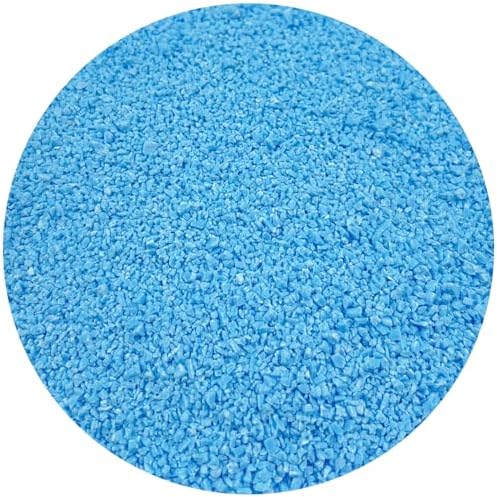 100G Crushed Fake Sprinkles Irregular Polymer Clay Slices Resin Sprinkles Fake CandyClay Sprinkles Nail Art Slices Polymer Sprinkles for Nail Art DIY Phone Case Crafts(15-Blue)