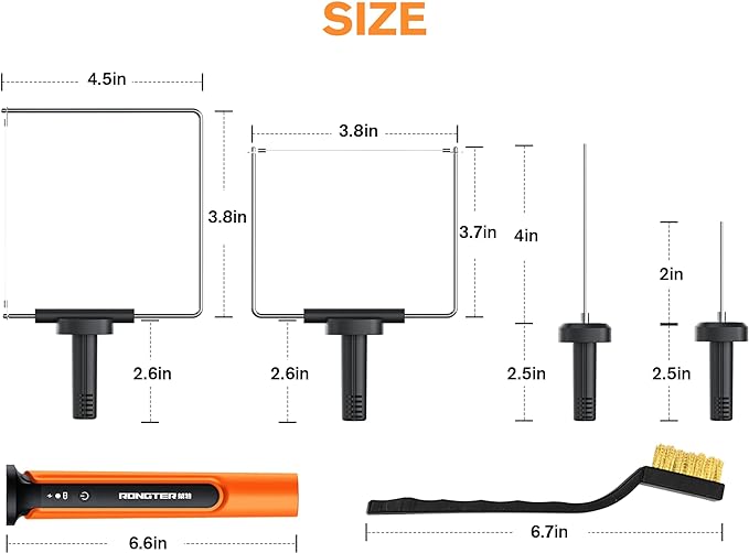 Hot Wire Foam Cutter Kit for Styrofoam with Case (Toolbox Orange)