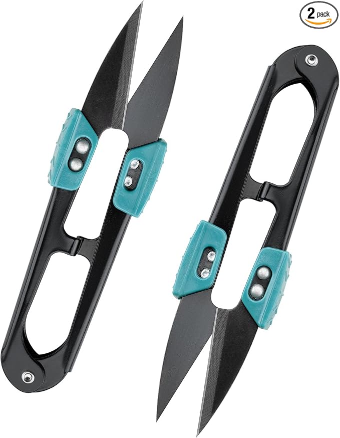 Damita 4.2 inch Sewing Scissors - Wider Handle Thread Snips (2 pack)