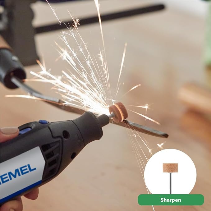 Dremel 4000-2/32 Rotary Tool Kit - Engraver, Polisher, and Sander - Ideal for Cutting, Detail Sanding, Engraving, Wood Carving, and Polishing - 2 Attachments & 32 Accessories