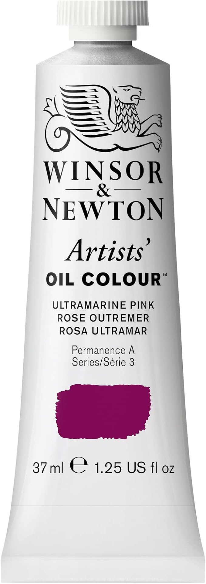 Winsor & Newton Artists' Oil Paint, 37ml Tube, Ultramarine Pink