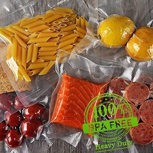 Kitchen Essentials, Vacuum Sealer Bags 6 Rolls 8"x20' Freezer Bags, 120Feet