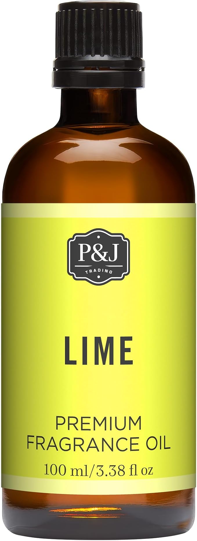 P&J Trading Fragrance | Lime Oil 100ml - Candle Scents for Candle Making, Freshie Scent, Soap Making Supplies, Diffuser Oil Scents