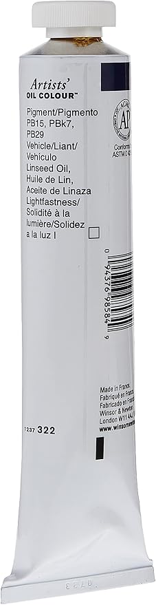 Winsor & Newton Artists' Oil Paint, 200ml Tube, Indigo