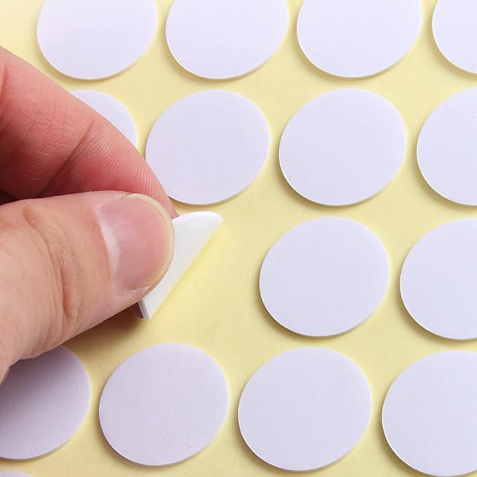 SANNIX 400PCS Candle Wick Stickers for Candle Making, 20mm/0.79 Inch