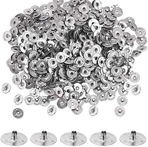 BEADNOVA Candle Wick Base 100pcs Candle Wick Cilps Sustainer Tabs for DIY and Making (12.5mm/ 0.5inch)