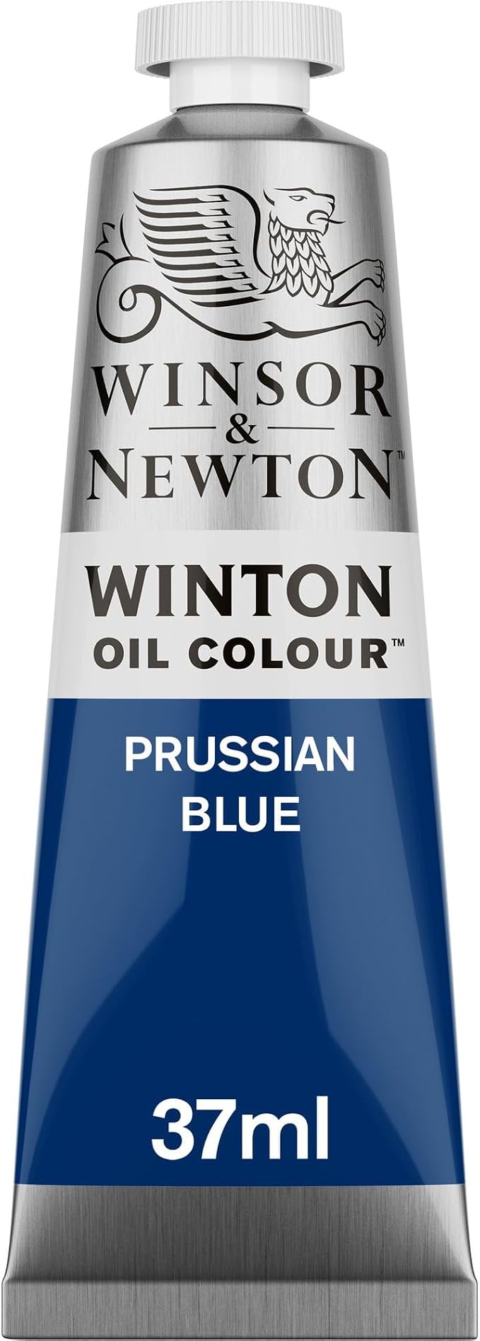 Winsor & Newton Winton Oil Color, 37ml Tube, Prussian Blue | High-quality pigments, Durable, Lightfast, Permanent, Uniform Consistency, Great Pigment Load