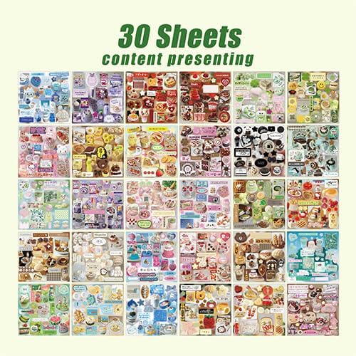 600+ Pcs Japanese Sticker Book