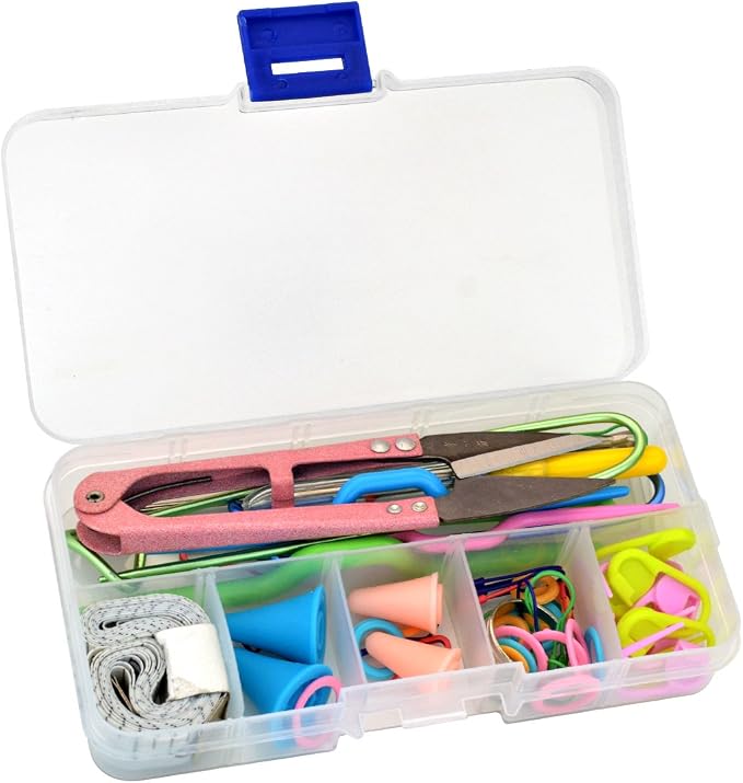 Dxhycc New Basic Knitting Tools Accessories Supplies with Case Knit Kit Lots