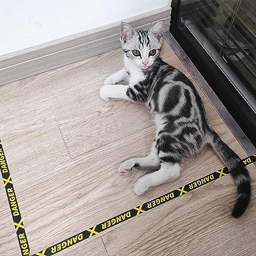 Caution Line Washi Tape Set 16 Rolls Yellow Red Boundary Masking Transportation Toy Decorative Tapes for Arts, DIY Crafts, Journals, Planners, Scrapbook, Wrapping