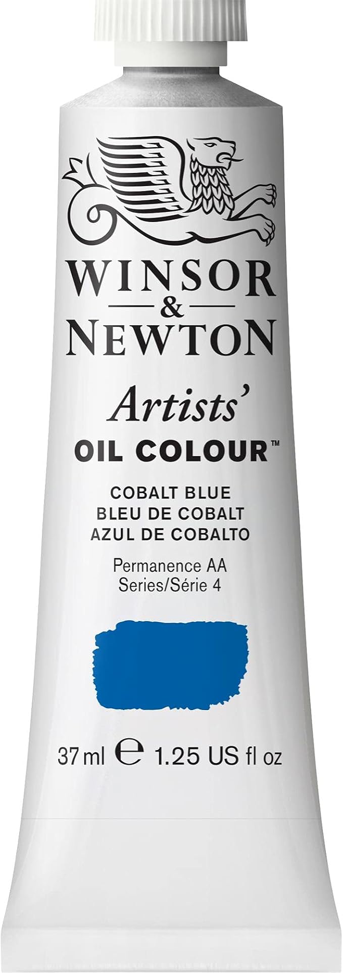 Winsor & Newton Artists' Oil Paint, 37ml Tube, Cobalt Blue