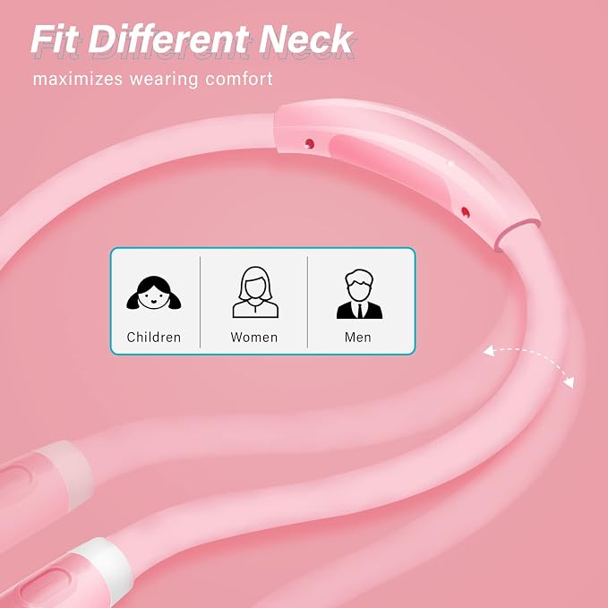 Vekkia Rechargeable LED Neck Book Light for Reading in Bed
