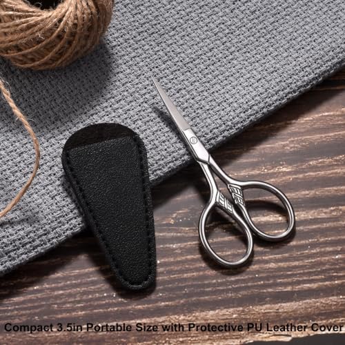Small Precision Scissors, 3.5in Beauty Grooming Kit