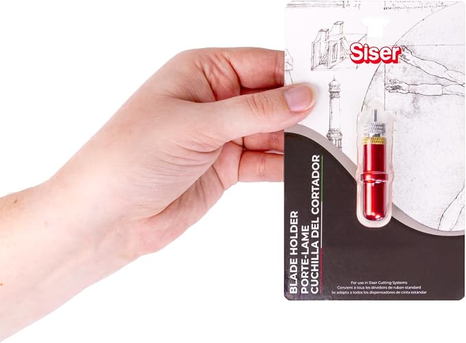 Siser Blade Holder - Compatible with Siser Romeo and Juliet High-Definition Cutters - Blade Housing for Siser Blades (45 Degree, 60 Degree, 60 Degree Deep Cut)