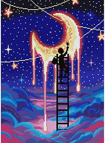 DIAMOND ART CLUB Paint the Moon Diamond Art Kits for Adults