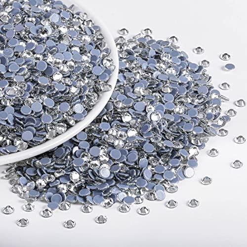 Beadsland Hotfix Rhinestones Bulk, Crystal, SS6, 14400pcs