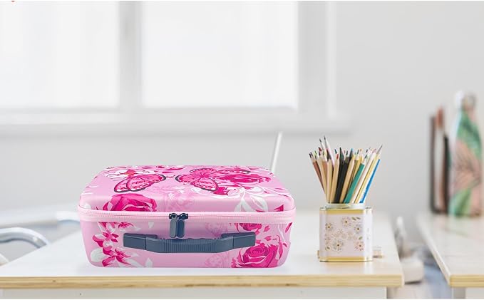 120 Slot Diamond Painting Storage Containers | Pink 120-slot storage box with tools & accessories for diamond art