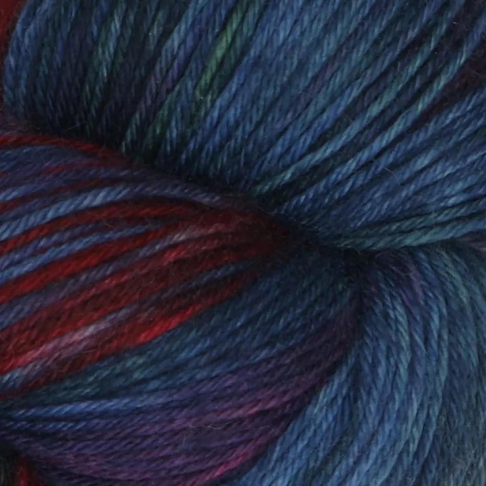 KnitPro Symfonie Fingering Weight Merino Wool Yarn 100g, Twilight Flame