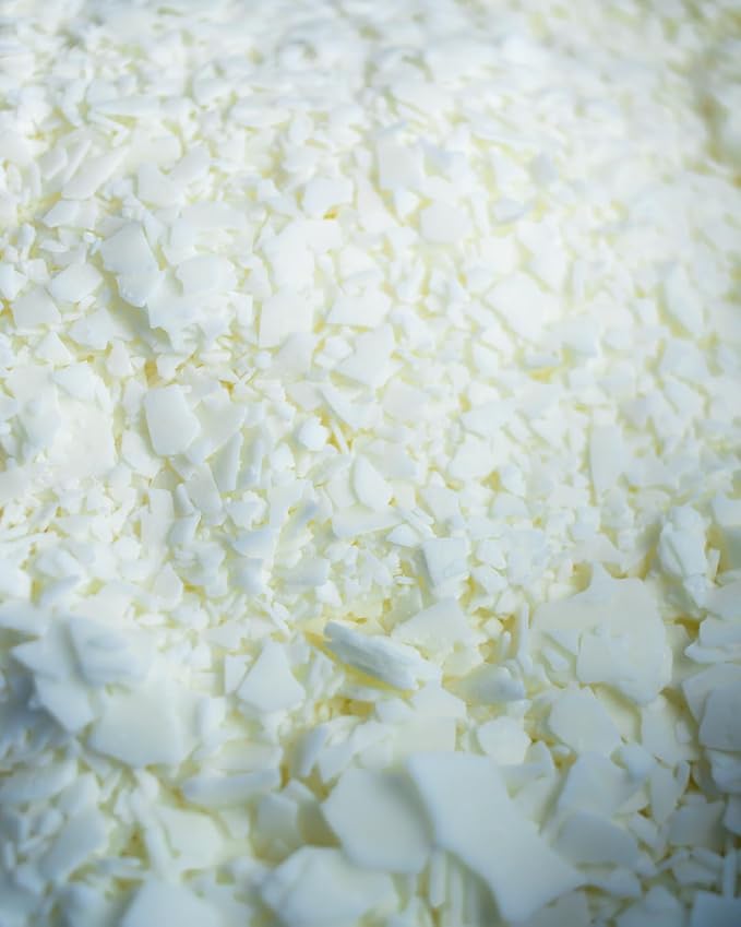 All American Wax Soy Wax Flakes – 5 lb Bag | Natural Soy Wax for Candle Making | Clean Burning, Easy to Melt, Great Scent Throw | DIY Candle Supplies