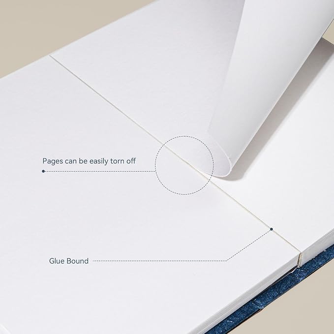 Arrtx Premium A6 Sketchbook, 60 Sheets, 5.8 x 4.1 Inches