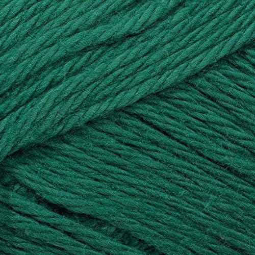 Craft County 100% Cotton Yarn Medium (Size 4) – Weaving, Knitting, and Crochet – Teal (120 Yards)