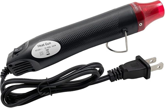 Heat Gun, Mini Hot Air Gun for DIY Crafts Portable Heat Air Gun Tool for Embossing Shrink Wrapping Drying Paint | DIY Crafts, Portable, Embossing, Shrink Wrapping, Drying Paint