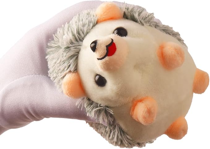 Hedgehog Shaped Pin Cushion Sewing Kit with 100 Colored Pins