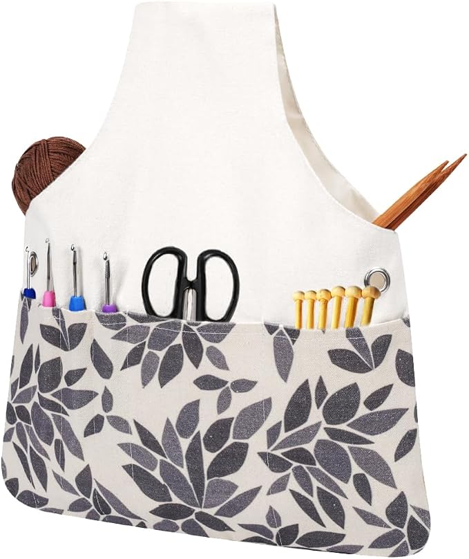 TOGETRUE Yarn Bag, Knitting Crochet Tote Bag, Yarn Storage Bag Organizer