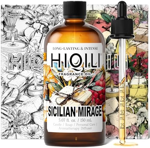 HIQILI Sicilian Mirage Fragrance Oil for Candle, Perfume & Personal Care