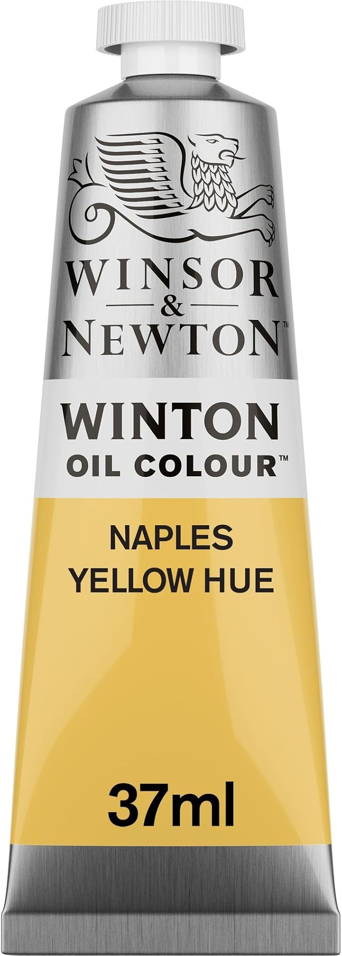 Winsor & Newton Winton Oil Color, 37ml Tube, Naples Yellow Hue | High-quality pigments, Durable, Lightfast, Permanent, Uniform Consistency, Great Pigment Load