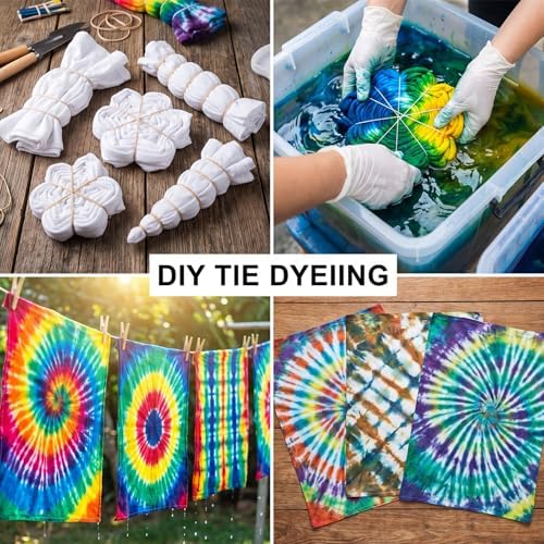 50 Pack 10-inch Cotton Fabric Squares, 10″ Precut Quilting Fabric Bundles, Solids White Charm Pack, for DIY, Beginners, Sewing, Craft (Wavy Edges)
