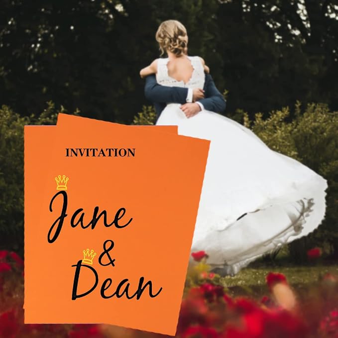 20 Sheets Blank Dark Orange Thick Paper Cardstock, 8.5x11 inches
