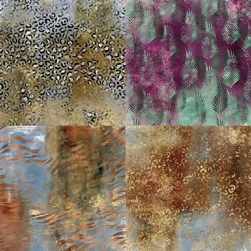 YASMEN Scrapbook Paper Pad, 6x6 Single-Sided Cardstock Paper Pad for Card Making, Journals, Planner, DIY Envelopes, Greeting Cards, Gift Card, Decorative Art Craft -24 Sheets