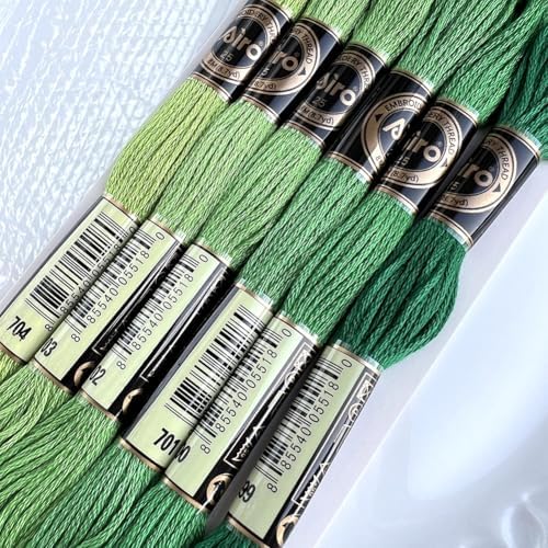 12 Skeins 105 Yards Embroidery Thread Floss for Bracelet Making