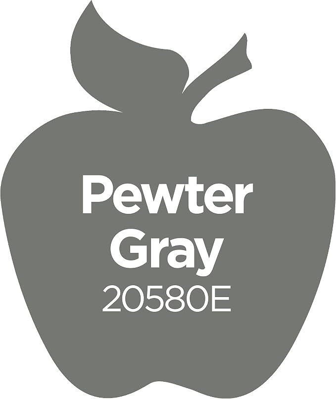 Apple Barrel Acrylic Paint in Assorted Colors (2 oz), 20580, Pewter Grey