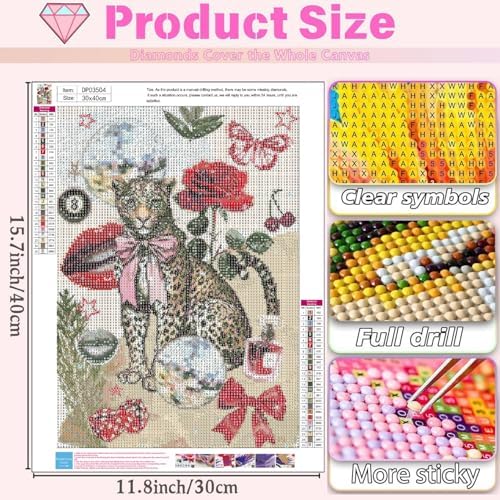 Coquette Diamond Art Kits for Adults Diamond Painting Kit for Adults
