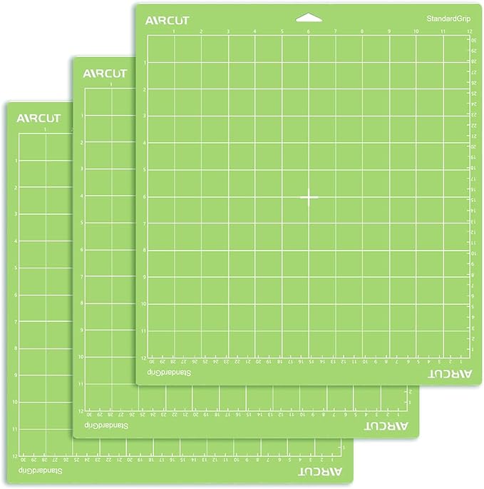 AIRCUT Cutting Mat for Cricut Maker and Explore Series, Green Cutting Mats