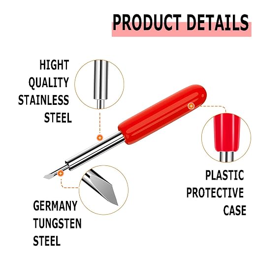 THANMAO 40 Pcs Replacement Blades Compatible with Explore Air 2/Air 3 /Maker/Maker 3/4 Cutting Machines - includ 10PCS Fine-Point Blades, 20PCS Standard Blaeds and 10PCS Deep Cutting Blades