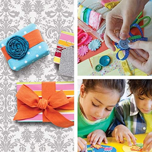 Glue Dots Poster Dot N' Go Dispensers, Set of 6 Complete Dispensers, Each with 200 (.375 Inch) Poster Adhesive Dots, 1200 Dots/Pack (24233-AMZ)