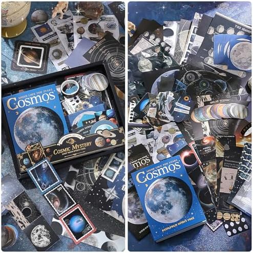 Scrapbooking Supplies Kit, Aesthetic Junk Journal Supplies, Scrapbook Kit