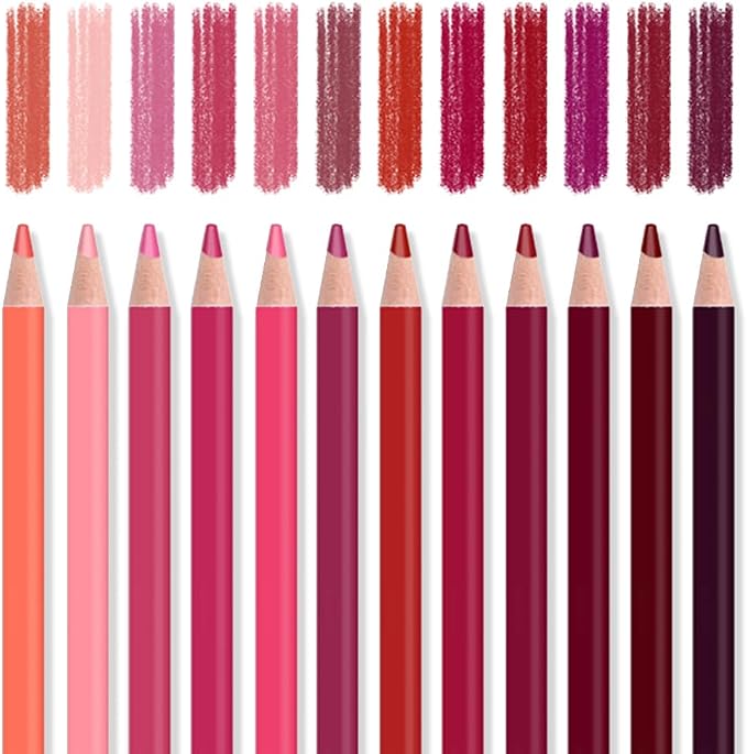 12Pcs Red Colored Pencils Set,Professional Drawing Pencils for Adults | Oil Based,No Duplicates,Pre-sharpened Wooden Sketch Pencil Art Supplies for Coloring Books
