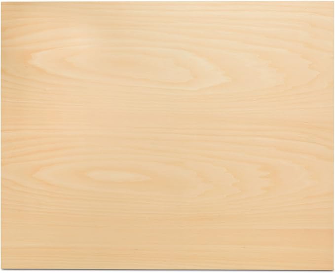 Large Birch Painting Panel 24 x 30 x 1-1/2-inch, Pack of 2 Wood Canvas Boards for Painting, Blank Signs for Crafts, by Woodpeckers