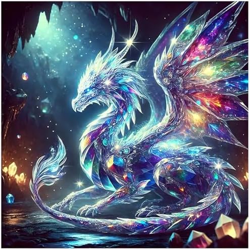 Lophomie Diamond Art Kits for Adults, 5D Diamond Painting Kits 14x14 in