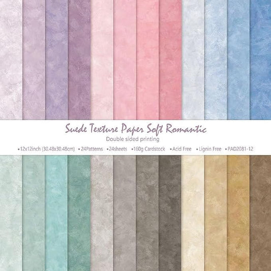 12×12 Boho Scrapbook Paper Vintage Flower Pattern Paper Pad,24 Sheets Double-Sided Bobo Floral Scrapbooking CardStock Papers Pad for Holiday Cardmaking DIY Origami Papers.