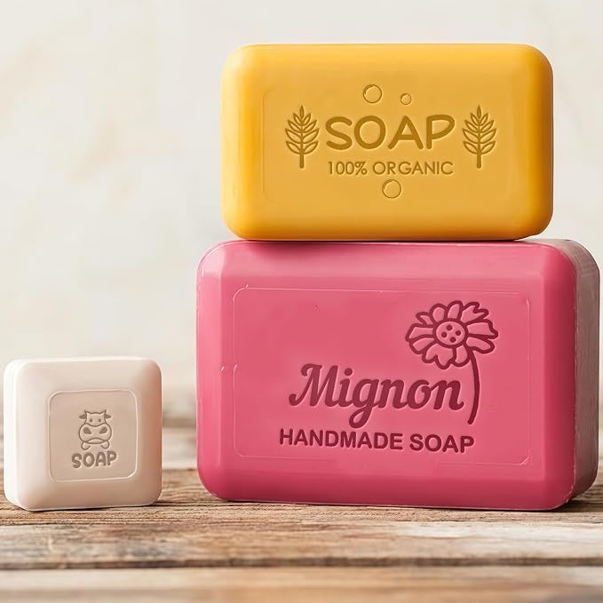 Custom Soap Stamp Personalized Soap Making Kit for Homemade Soap Logo Soaps Stamp for DIY Branding Gifts