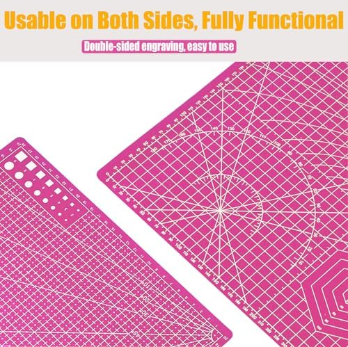 Craft Knife Precision Hobby Knife Kit with 2 Exacto Knife and 20 PCS Exacto Blades for DIY Art Work Cutting, Hobby, Scrapbooking, Stencil (Pink)
